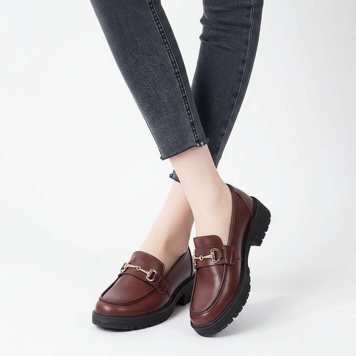 Bulk Moccasins with Elegant Gold Accents