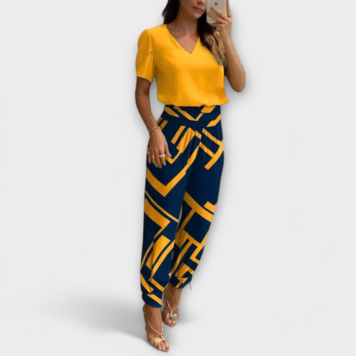 Irmelinda - Elegant Blouse and Trouser Collection