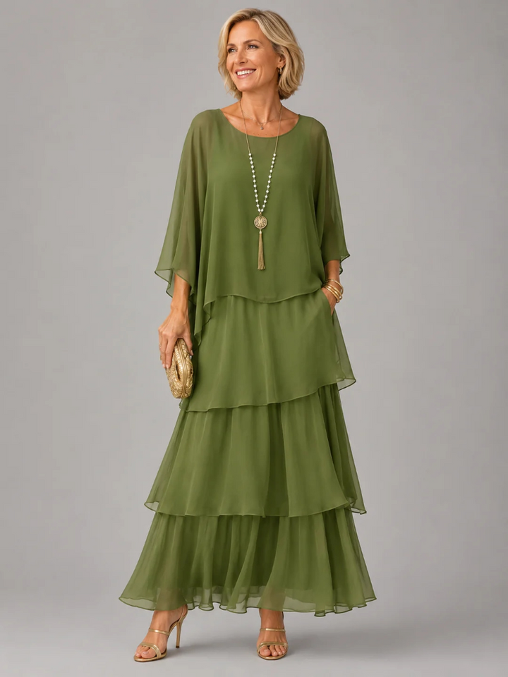 Zoe | Graceful Floral Maxi Dress