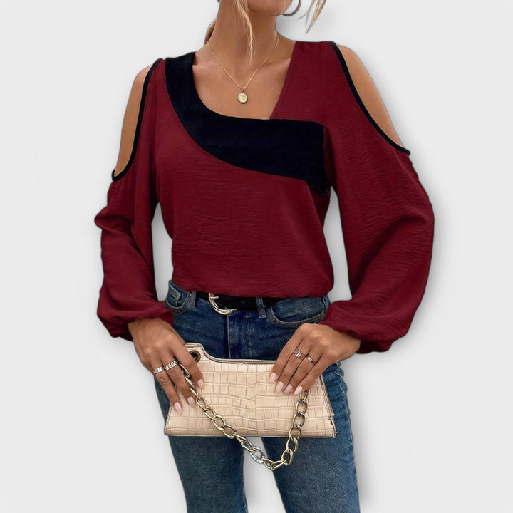 Scarlett - Top with Square Neckline