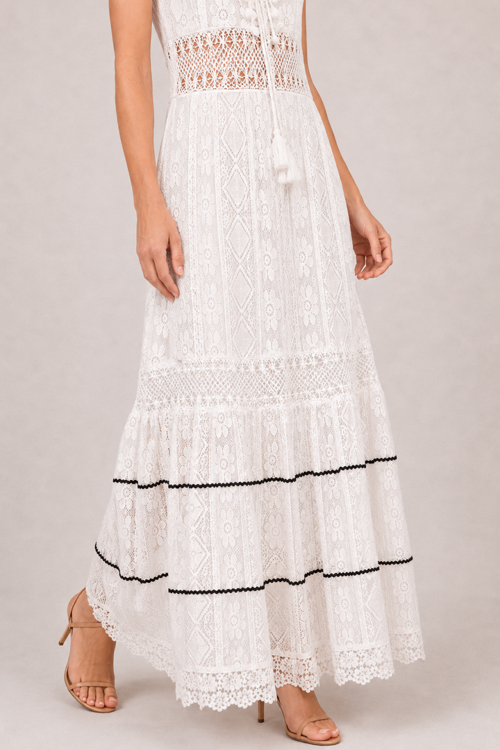 Milica | V-Neck Bohemian Maxi Dress