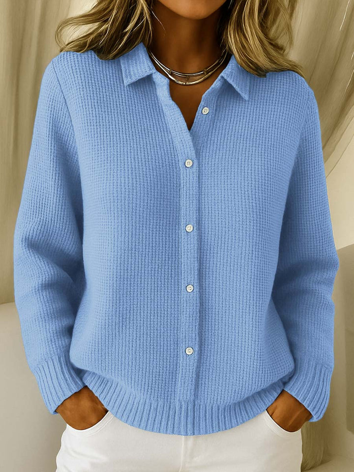 Katrina | Structured Sweater with Buttons
