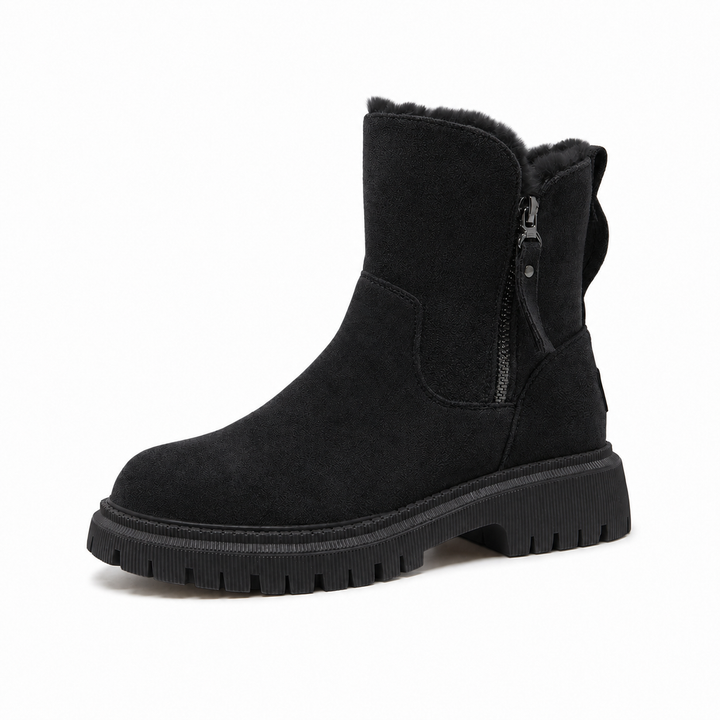 High-Platform Winter Ankle Boots