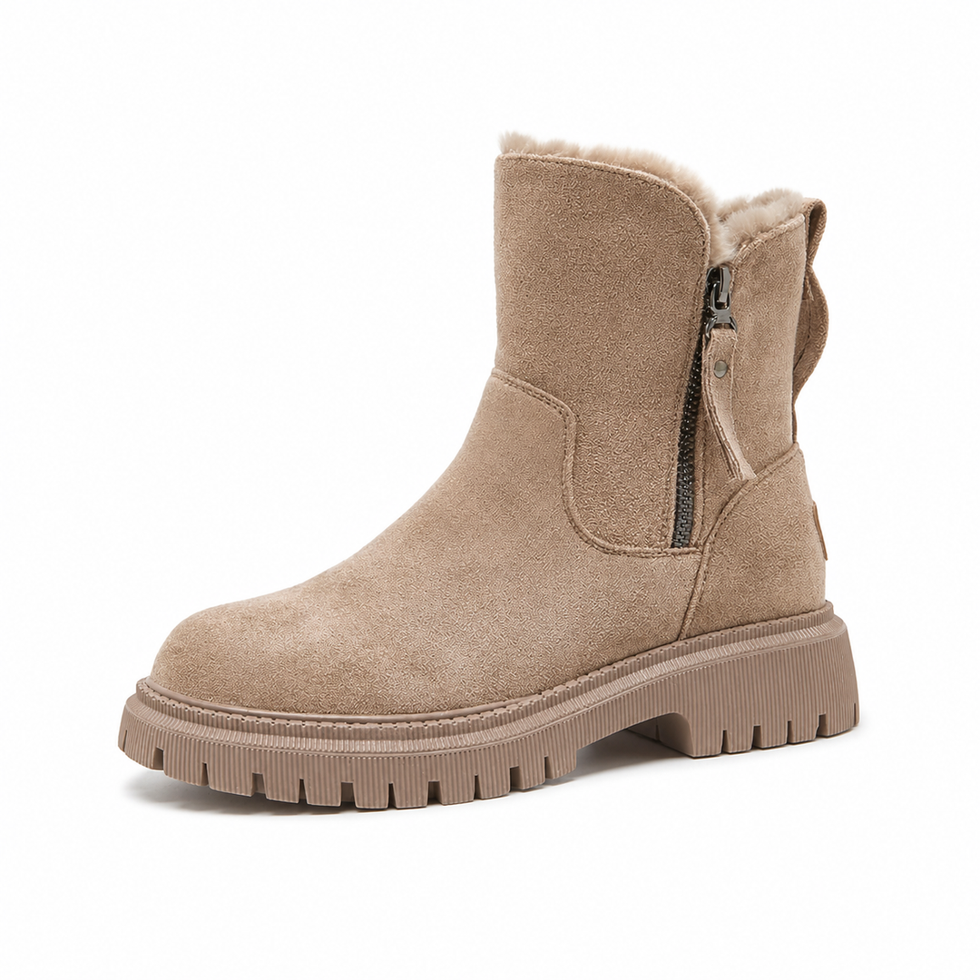 High-Platform Winter Ankle Boots