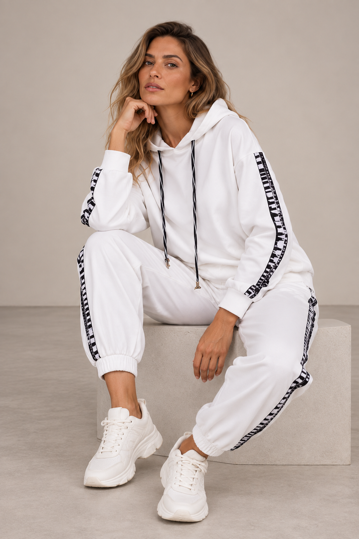 Drawstring Two-Piece Athletic Set