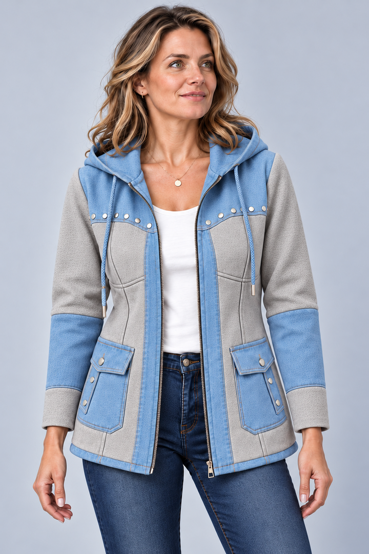 Quilted Hooded Jacket