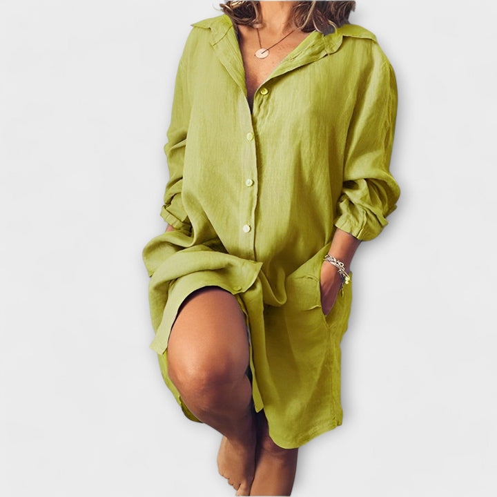 Clara - Linen Everyday Shirt
