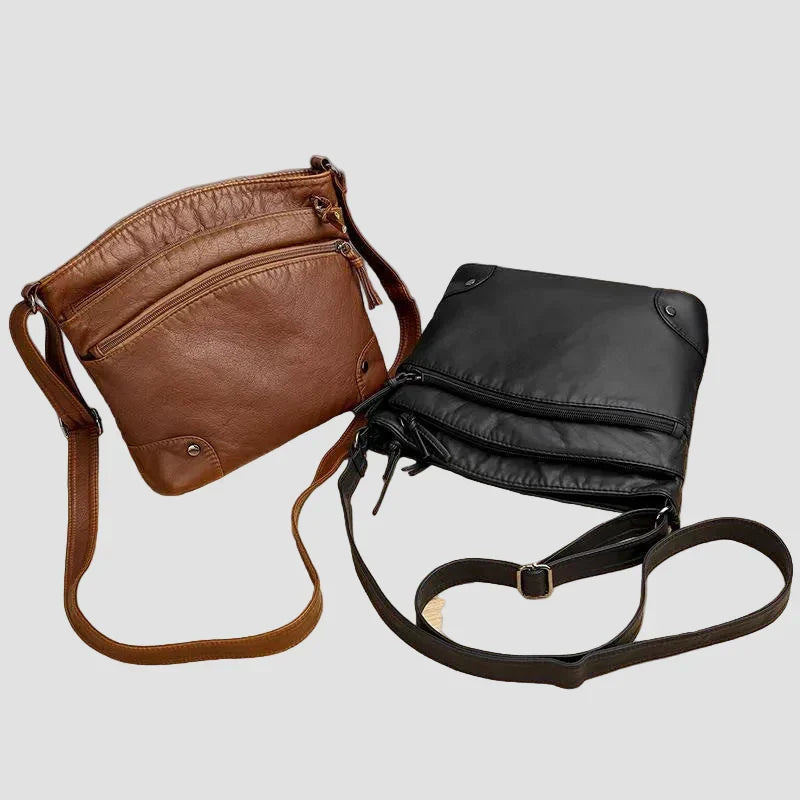 Freya - Leather Shoulder Bag