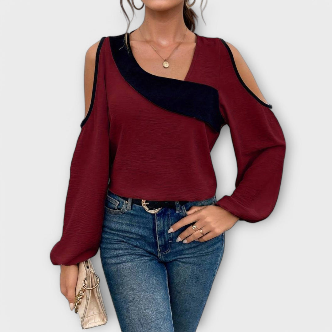 Scarlett - Top with Square Neckline