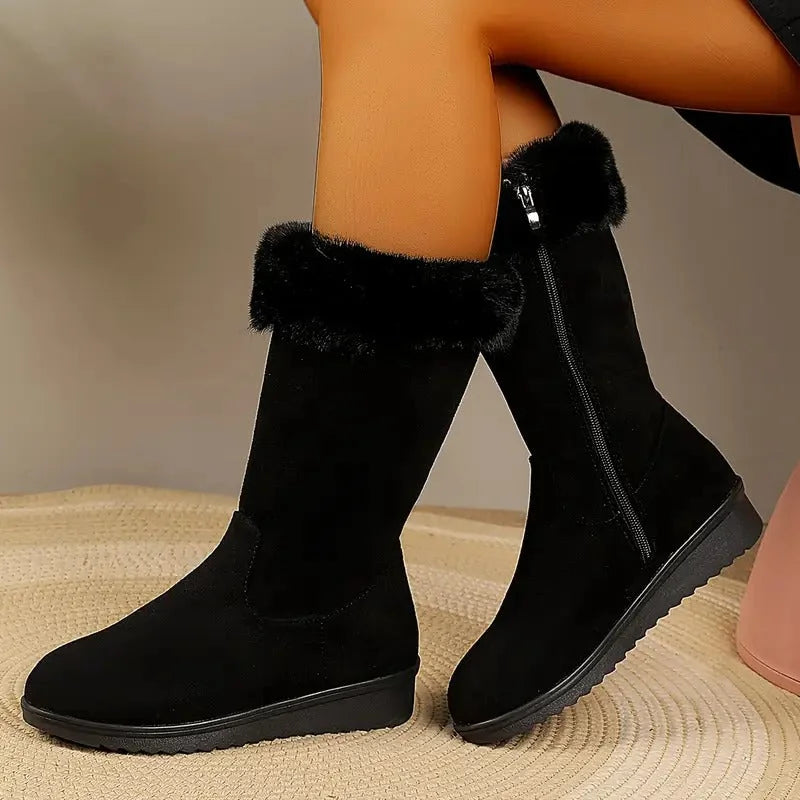 Dimitra – Warm Long Women's Boots for Everyday Comfort