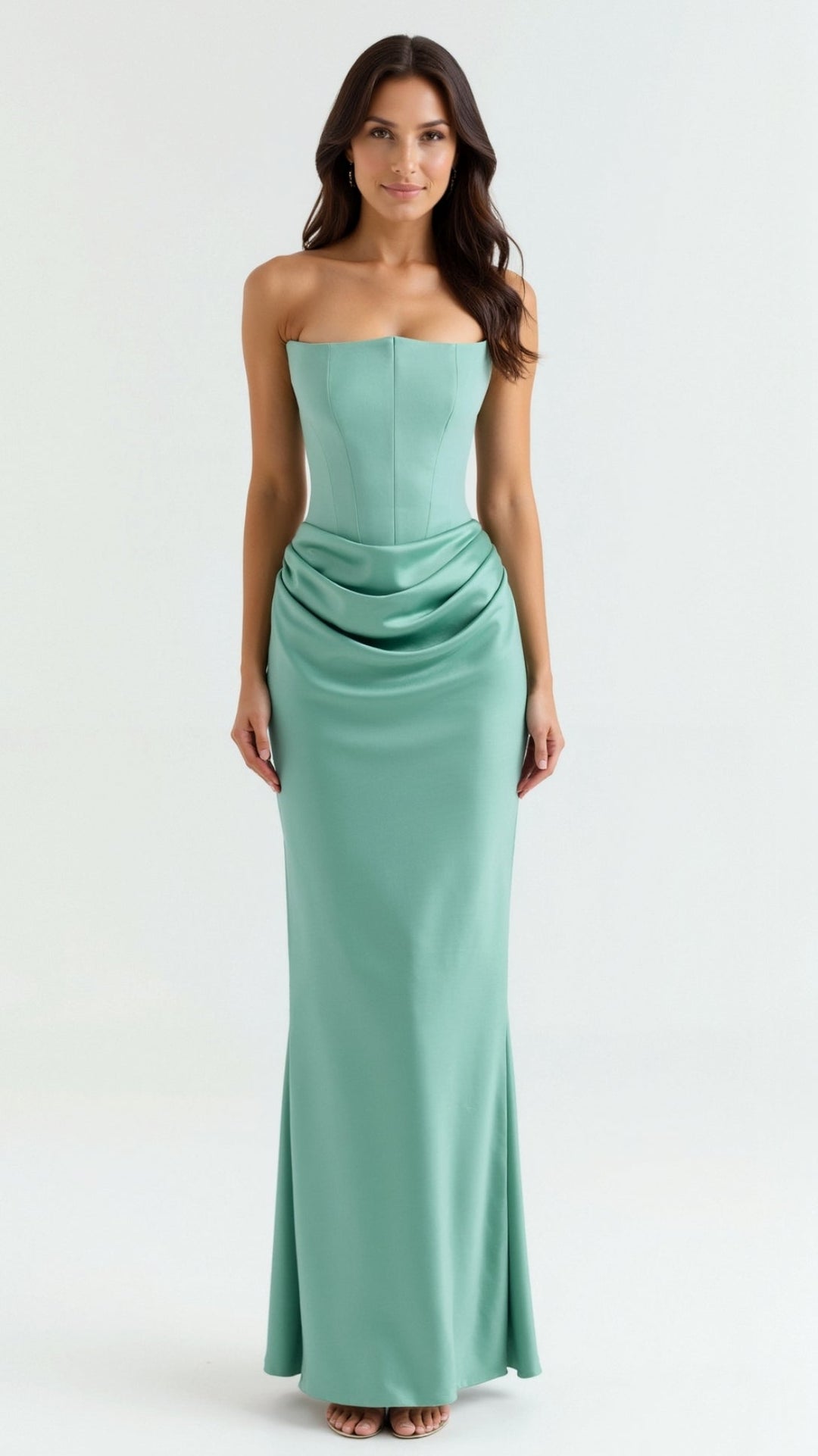 Esmeralda - Long Dress with Corset