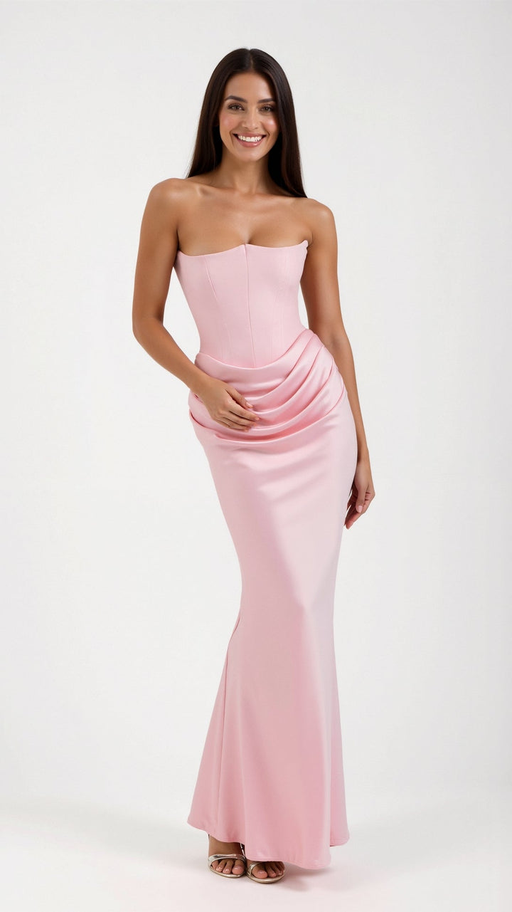 Esmeralda - Long Dress with Corset