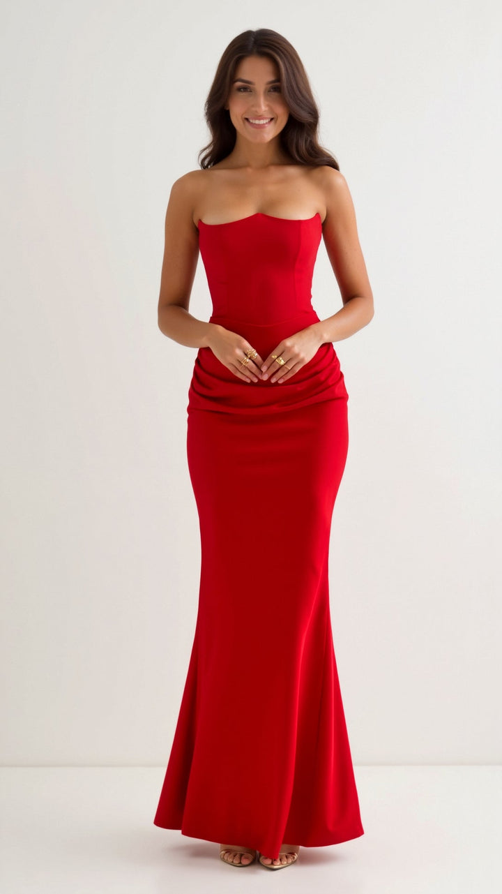 Esmeralda - Long Dress with Corset