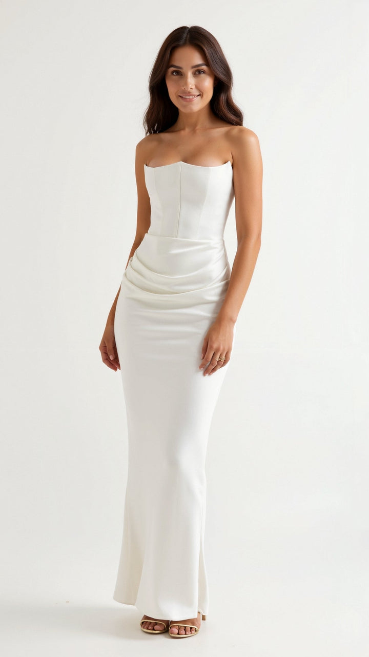 Esmeralda - Long Dress with Corset