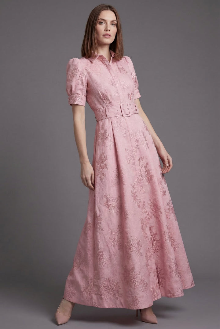Irena | Burgundy Romantic Long Dress