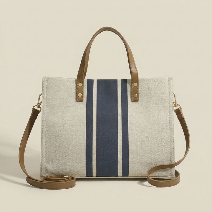 Riviera | Striped Shopper Bag