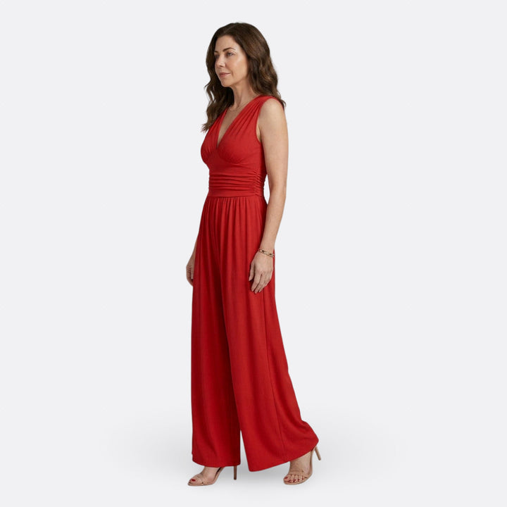 Leonor - Elegant Sleeveless Jumpsuit with Wide Legs