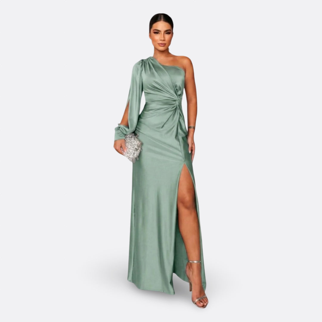 Edna - Asymmetrical One-Shoulder Dress