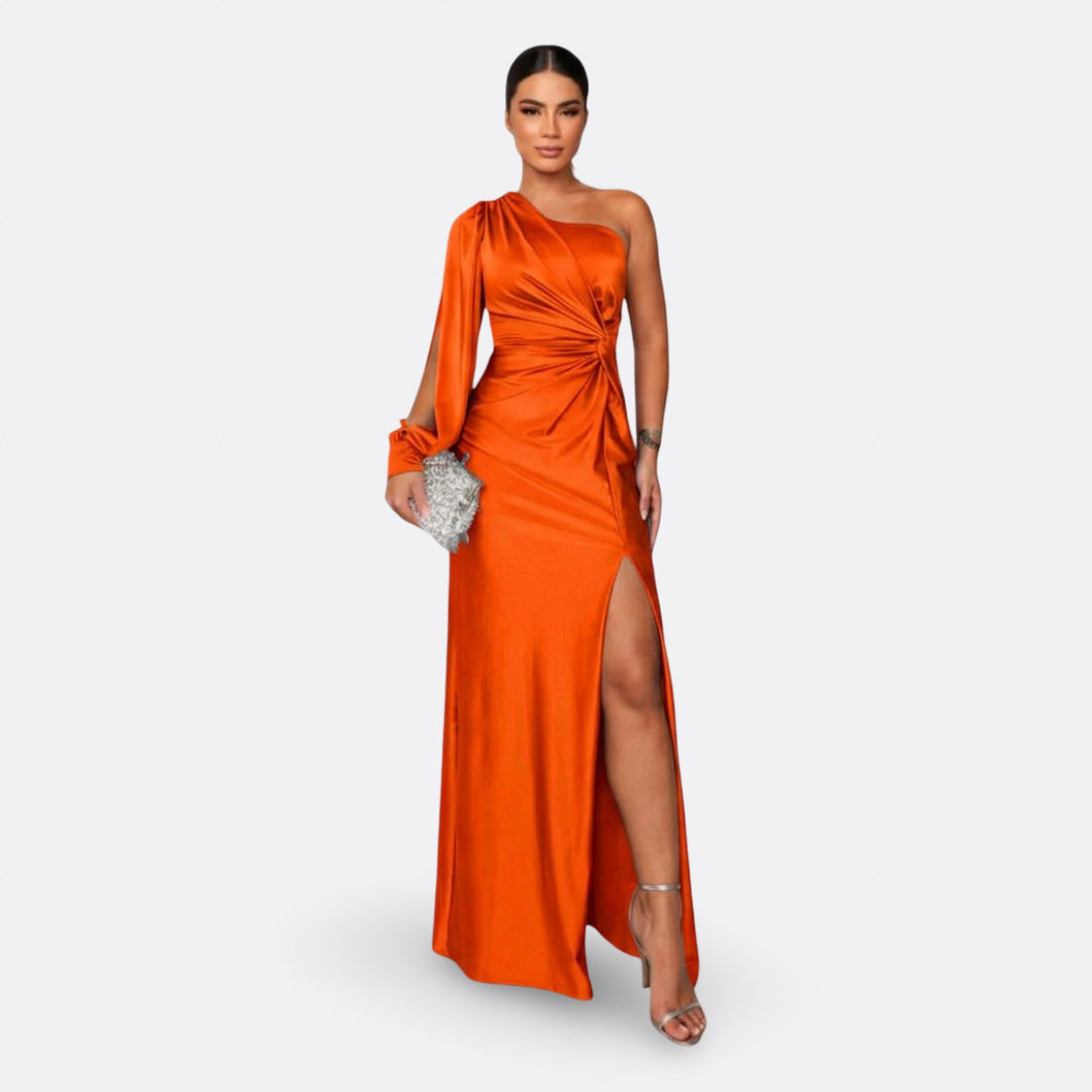 Edna - Asymmetrical One-Shoulder Dress