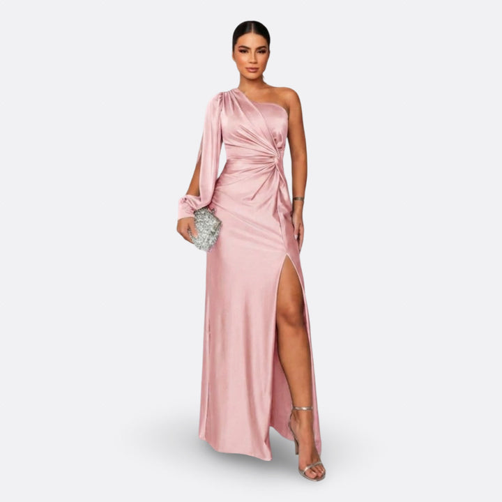 Edna - Asymmetrical One-Shoulder Dress