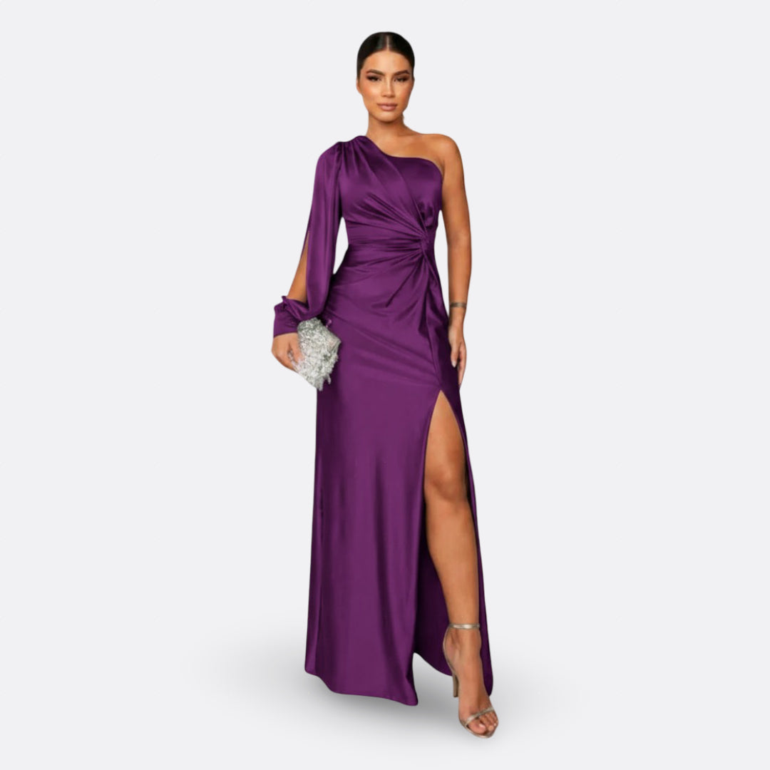 Edna - Asymmetrical One-Shoulder Dress