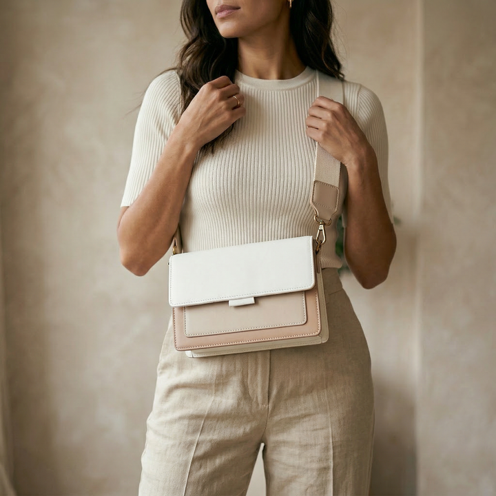 Maresia | Two-Tone Crossbody Bag