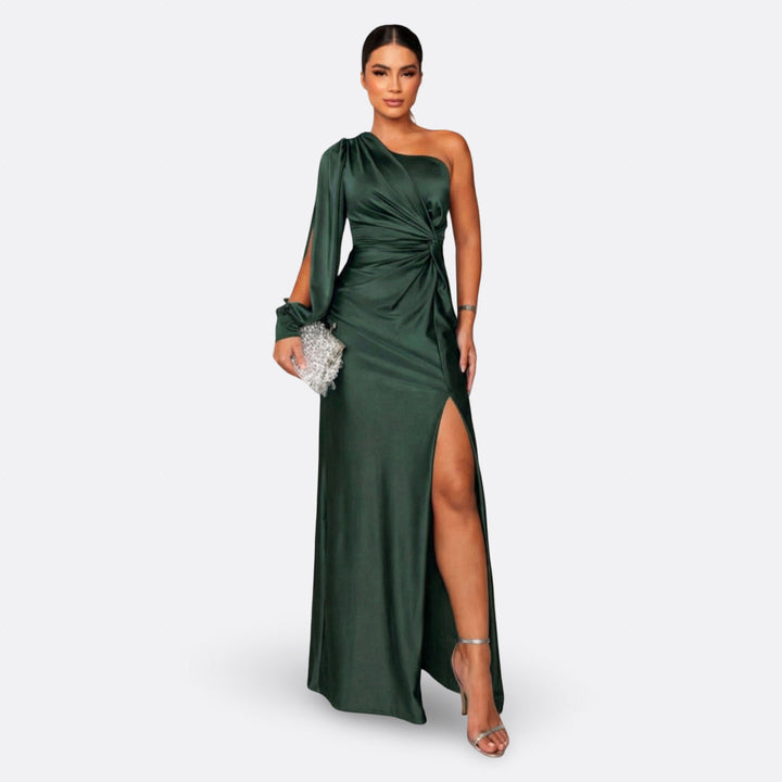 Edna - Asymmetrical One-Shoulder Dress