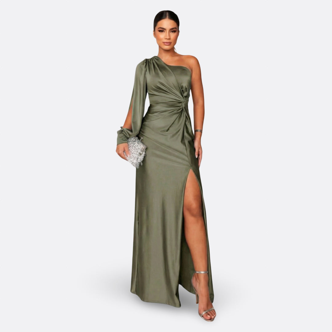 Edna - Asymmetrical One-Shoulder Dress