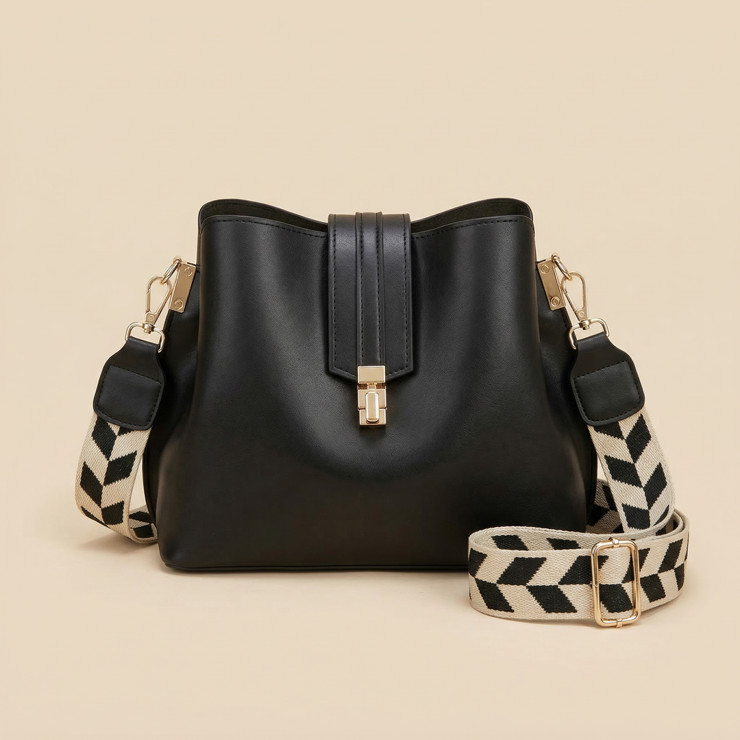 Siena | Structured Bag with Contrasting Handle