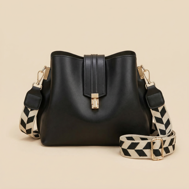 Siena | Structured Bag with Contrasting Handle