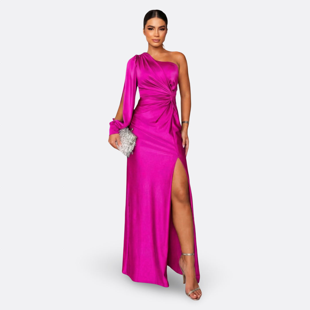 Edna - Asymmetrical One-Shoulder Dress