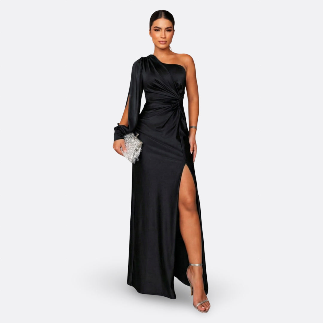 Edna - Asymmetrical One-Shoulder Dress