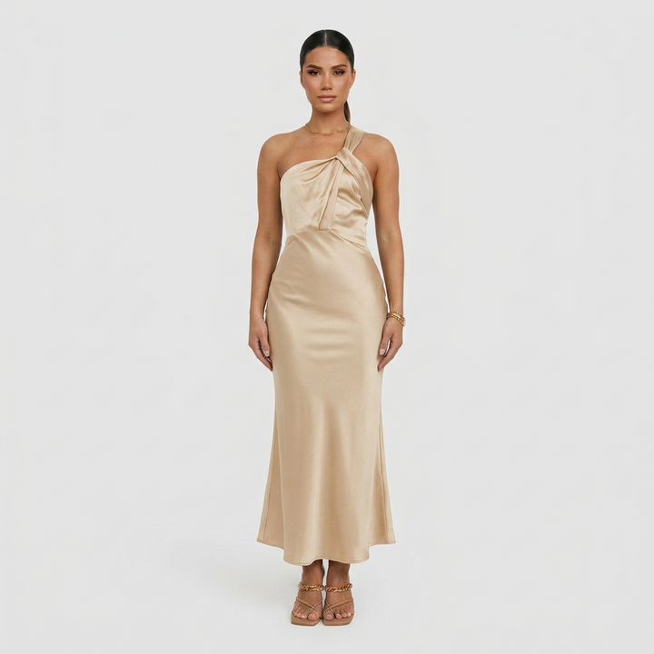 Sophia - Shiny Maxi Dress