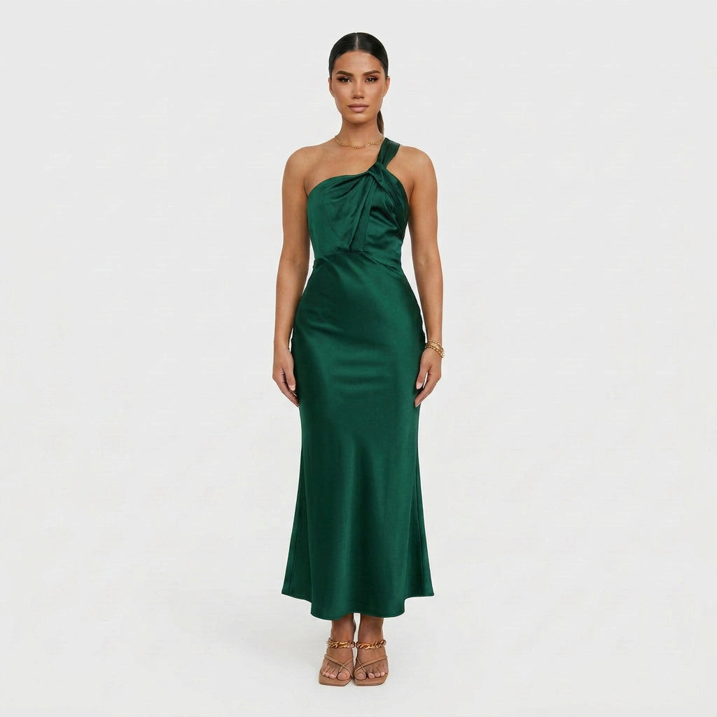 Sophia - Shiny Maxi Dress