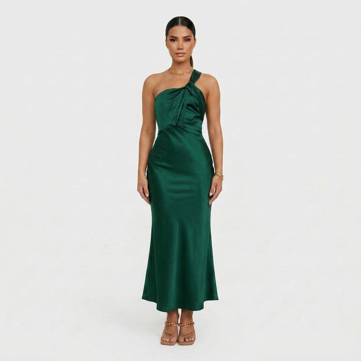 Sophia - Shiny Maxi Dress