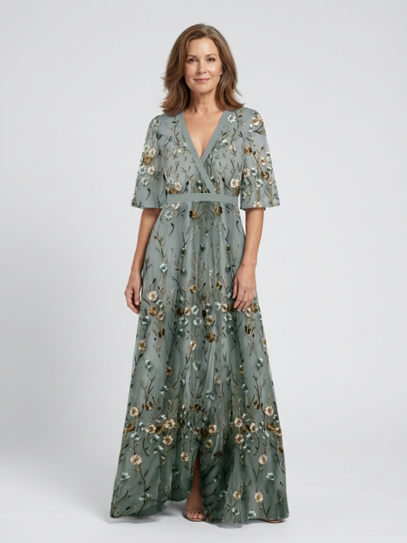 Stella | Long Floral Dress