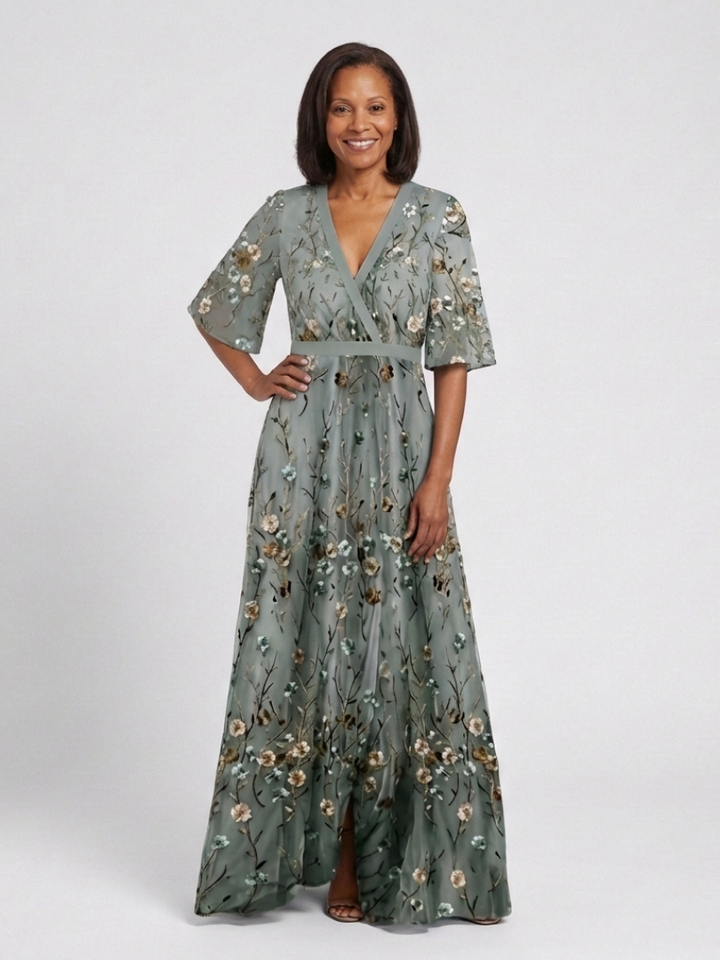 Stella | Long Floral Dress