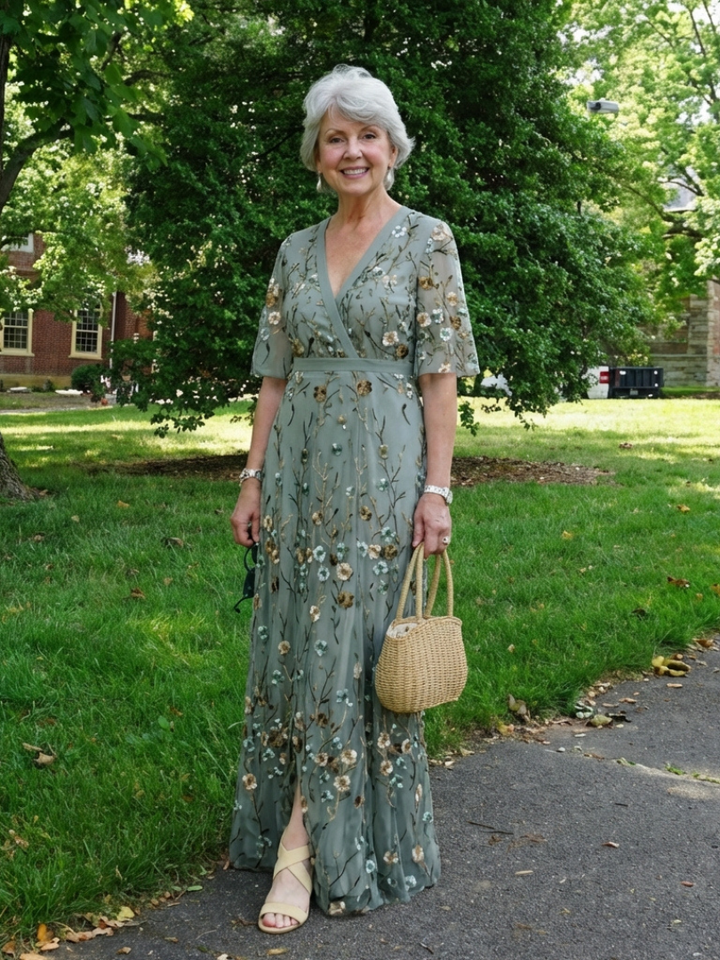 Stella | Long Floral Dress