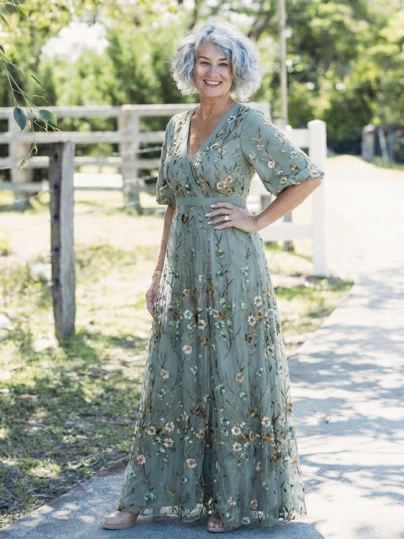 Stella | Long Floral Dress