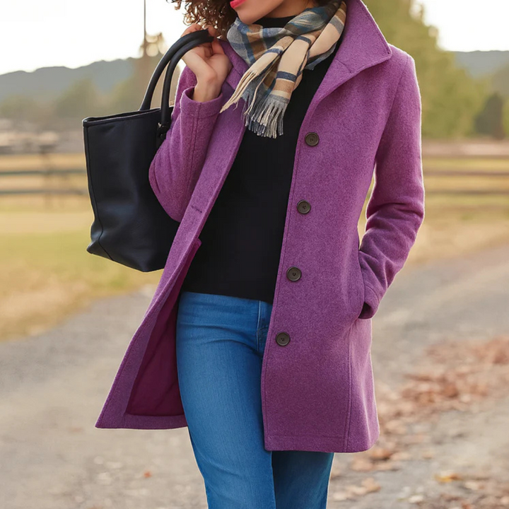 Timeless Button-Up Winter Coat