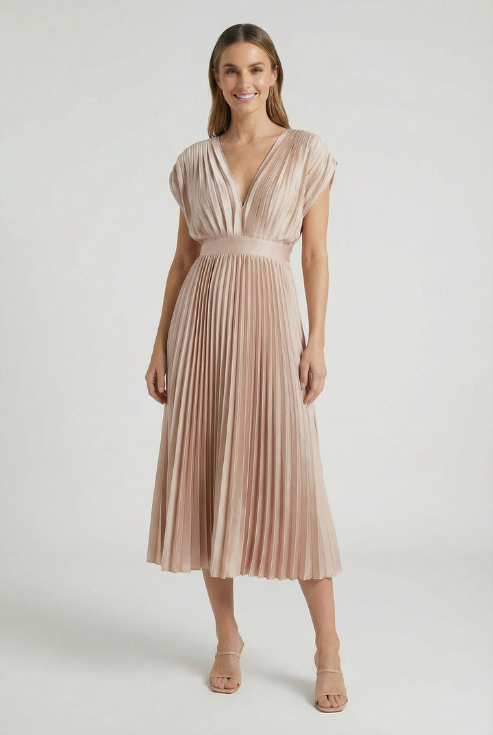 Marika | Stylish Patterned Maxi Dress
