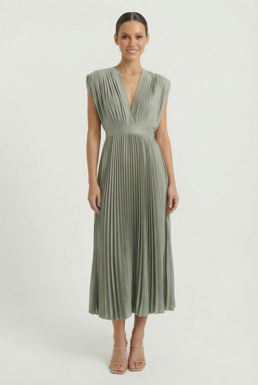 Marika | Stylish Patterned Maxi Dress