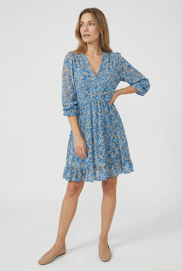 Bronislava | Graceful Flowy Mini Dress