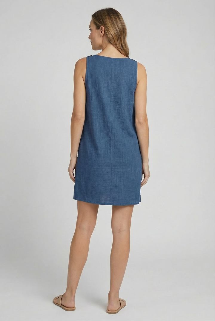 Kvetoslava | Chic Sleeveless Mini Dress