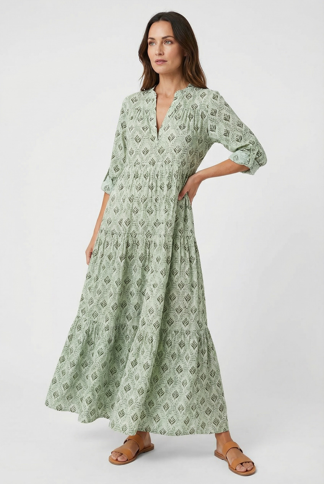 Renáta | Sheer Maxi Dress