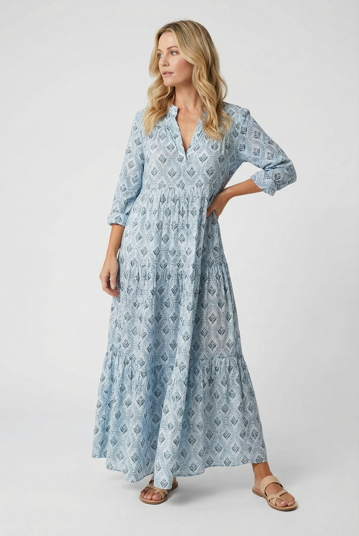 Renáta | Sheer Maxi Dress