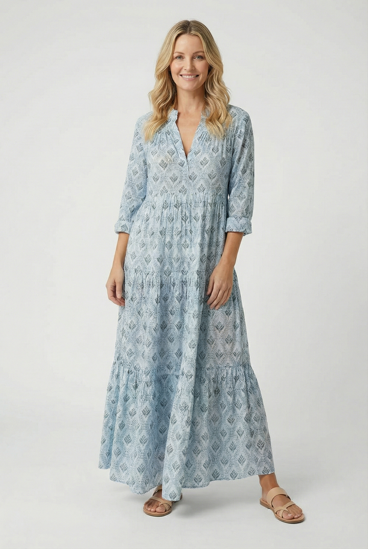 Renáta | Sheer Maxi Dress