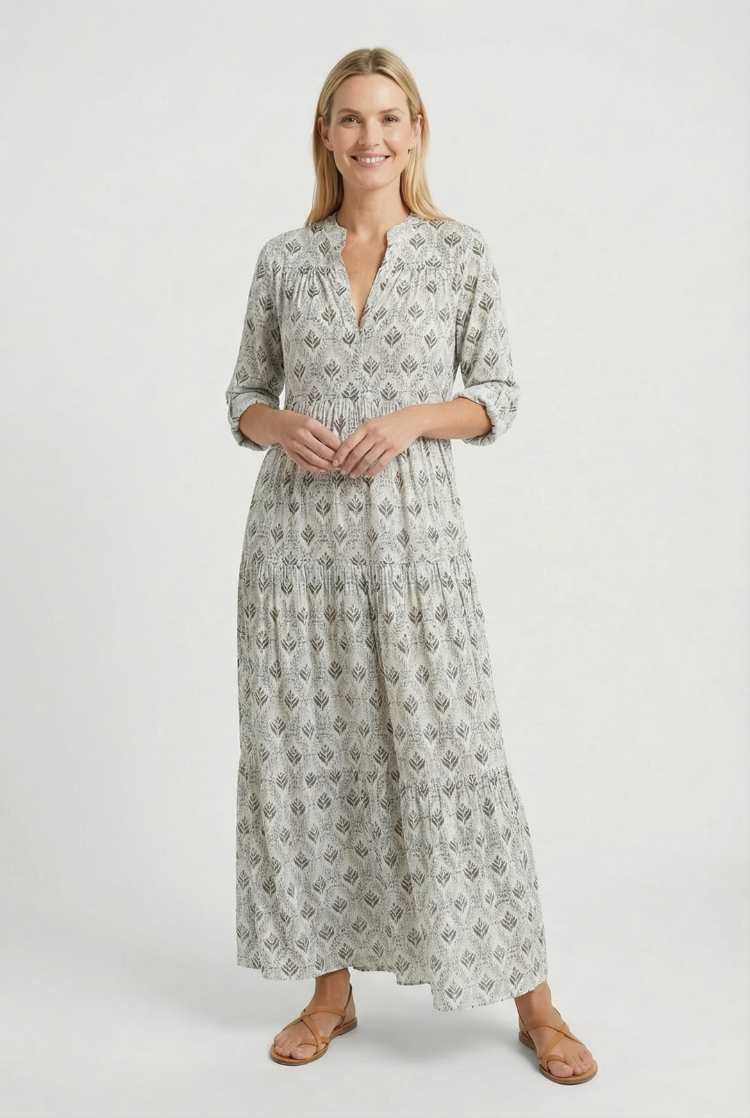 Renáta | Sheer Maxi Dress