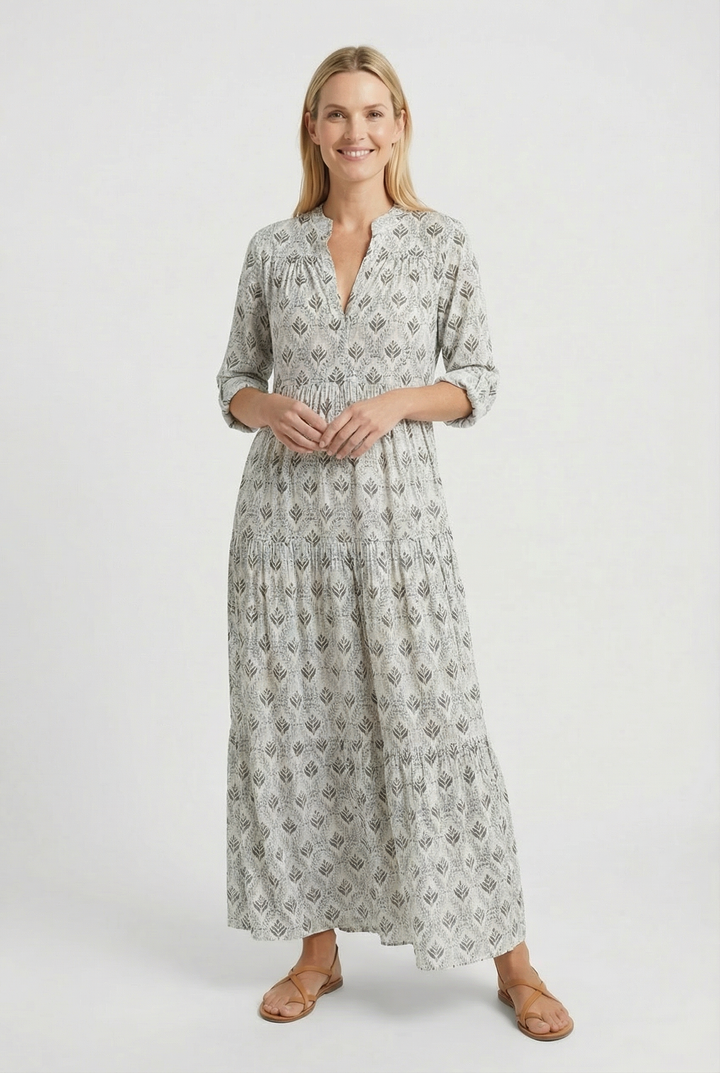 Renáta | Sheer Maxi Dress