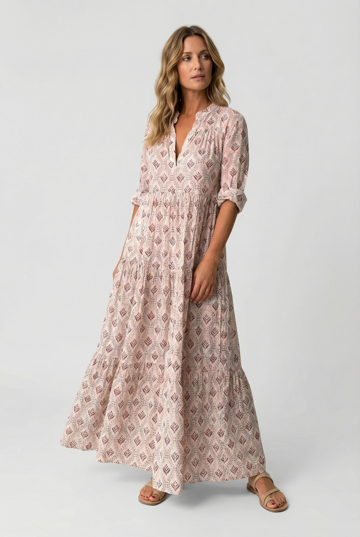 Renáta | Sheer Maxi Dress